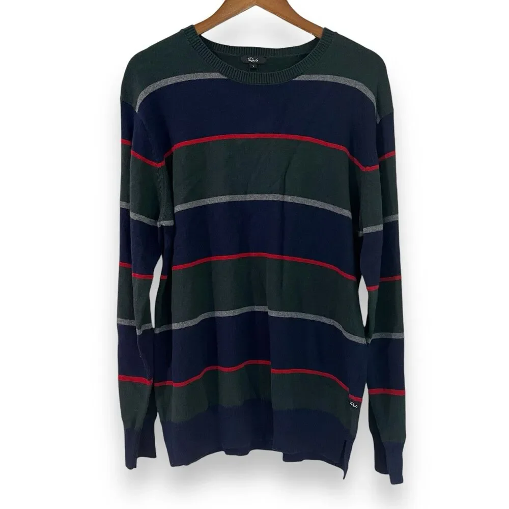 Rails green sweater shoulder